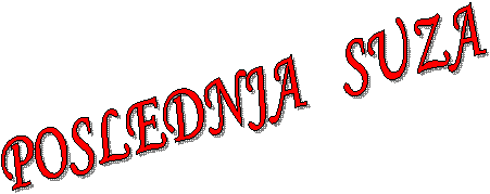 POSLEDNJA   SUZA